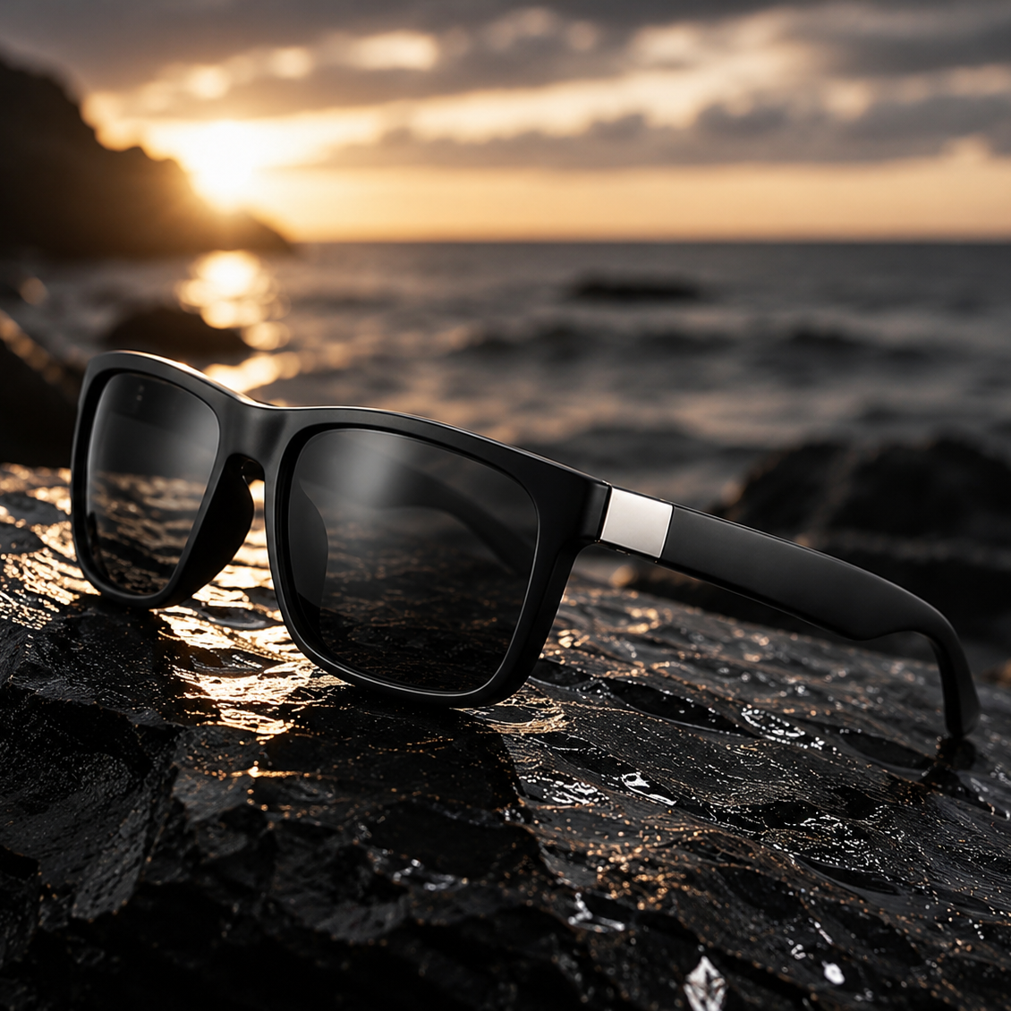 Square Polarized Sports Sunglasses